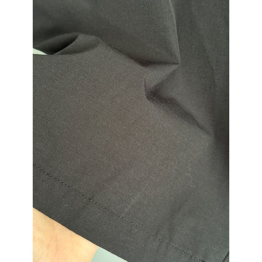 Banana Republic Black Flat Front Shorts Men Size 38 Quiet Luxury Elevated Basics - Picture 5 of 7